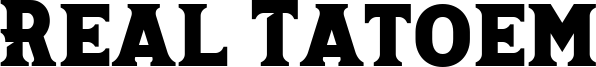 Real Tatoem Font