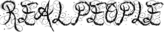 Real People Font
