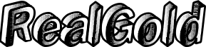 RealGold Font