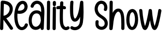 Reality Show.otf