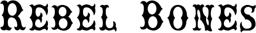 Rebel Bones Font