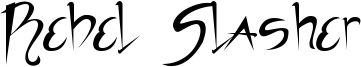 Rebel Slasher Font