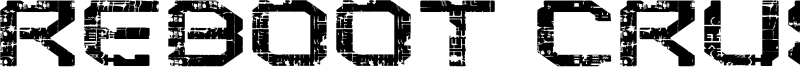 Reboot Crush Font