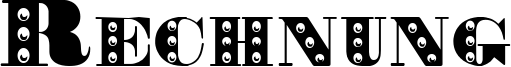 Rechnung Font