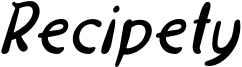Recipety Font