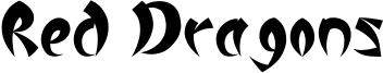 Red Dragons.otf