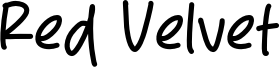 Red Velvet Font