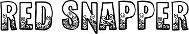 Red Snapper Font