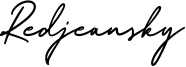 Redjeansky Font