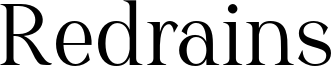 Redrains Font