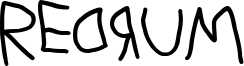 Redrum Font