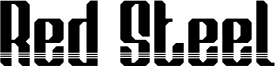 RedSteel Stripped.otf
