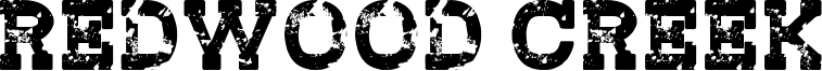 Redwood Creek Font