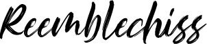 Reemblechiss Font