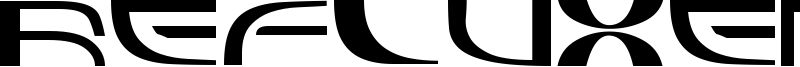 Refluxed Font