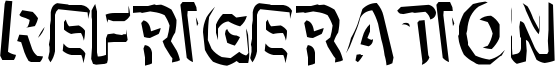 Refrigeration Font