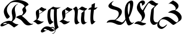 Regent UNZ Font