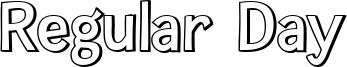 Regular Day Font