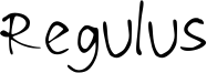 Regulus Font