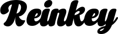 Reinkey Font