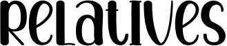 Relatives Font