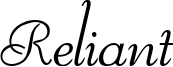 Reliant Font