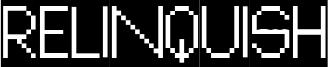 Relinquish Font
