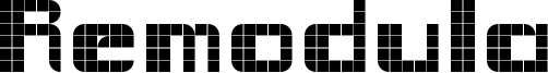 Remodula Font