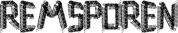 Remsporen Font