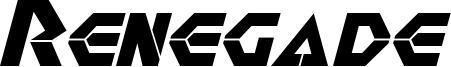 Renegade Italic.otf