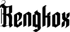 Rengkox Font