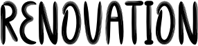 Renovation Font