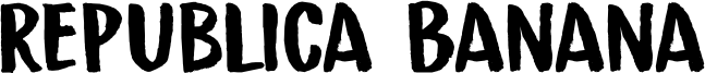 Republica Banana Font