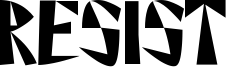 Resist Font