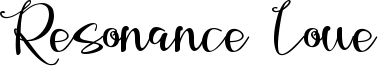 Resonance Love Font