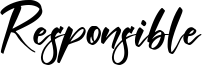 Responsible Font