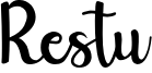 Restu Font