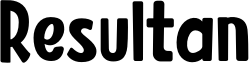 Resultan Font