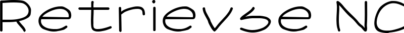 Retrievse NC Font