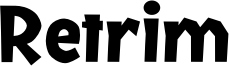 Retrim Font
