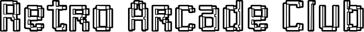 Retro Arcade Club Font