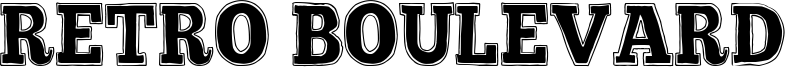 Retro Boulevard Font