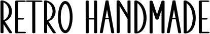 Retro Handmade Font