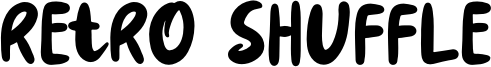 Retro Shuffle Font