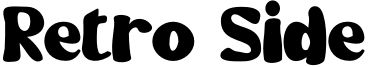 Retro Side Font