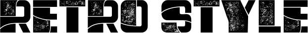Retro Style Font