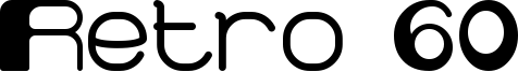 Retro 60 Font