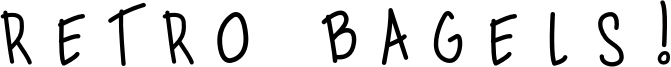 Retro Bagels! Font
