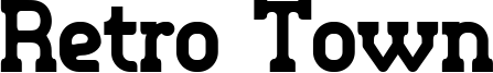 Retro Town Font