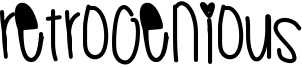 Retrogenious Font